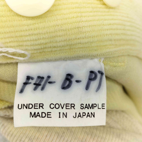 アンダーカバー UNDERCOVER 03AW PAPER DOLL期 クレージーパターン 再構築 コーデュロイ切替 スウェットパンツ メンズ