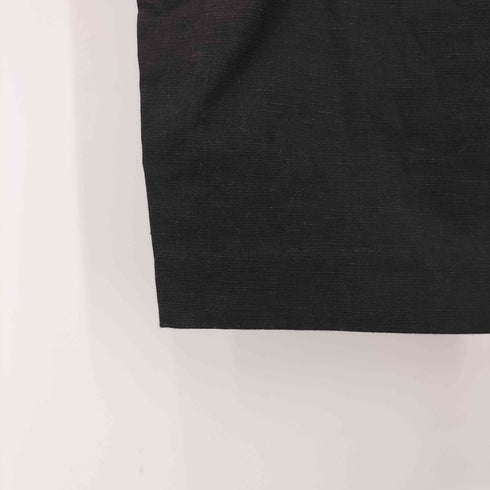 ユニクロ UNIQLO 25SS リネンブレンドバレルレッグパンツ 黒 Mサイズ レディース JPN:M