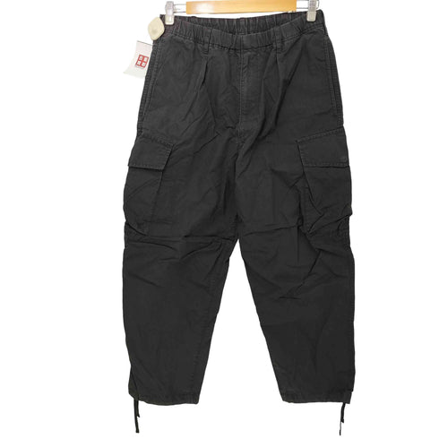 ユニクロ UNIQLO ワイドフィット パラシュート カーゴパンツ 黒 Sサイズ メンズ JPN:S