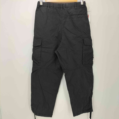 ユニクロ UNIQLO ワイドフィット パラシュート カーゴパンツ 黒 Sサイズ メンズ JPN:S
