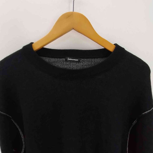 アンダーカバーイズム UNDERCOVERISM 21AW Thorns Jacquard Crew Neck Knit イバラ 鉄格子 ジャガード クルーネック ニット セーター メンズ JPN:4