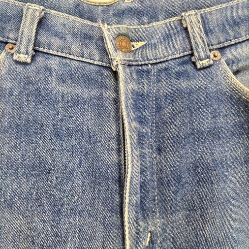 リーバイス Levis 80s Blue Tab ボタン裏J22 522 ジップフライデニムパンツ メンズ W33L34
