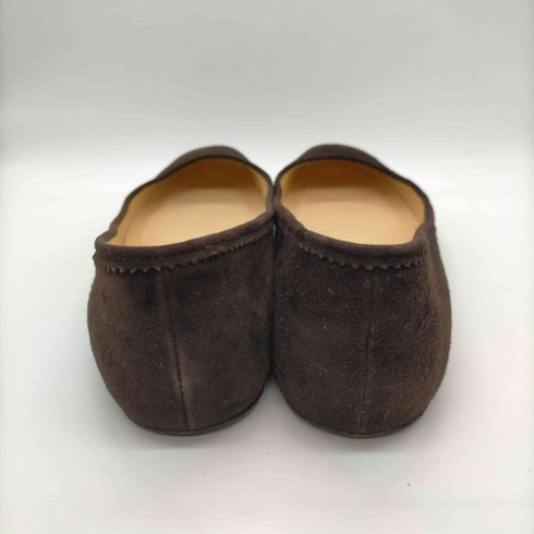 クリスチャンルブタン CHRISTIAN LOUBOUTIN スエードスクエアトゥパンプス レディース 36