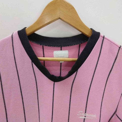 シュプリーム Supreme 16SS Pinstripe Soccer Top ピンストライプ サッカー S/S トップ メンズ import:S