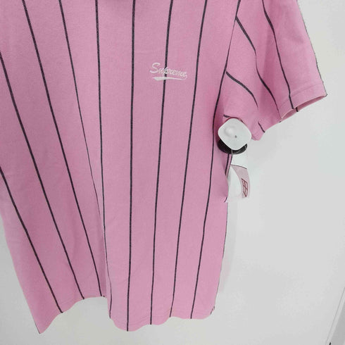 シュプリーム Supreme 16SS Pinstripe Soccer Top ピンストライプ サッカー S/S トップ メンズ import:S