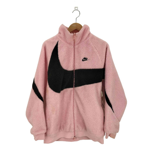 ナイキ NIKE SWSH FULL ZIP JKT スウォッシュ フル ジップ ジャケット リバーシブル ボア フリース ジャケット メンズ JPN:L