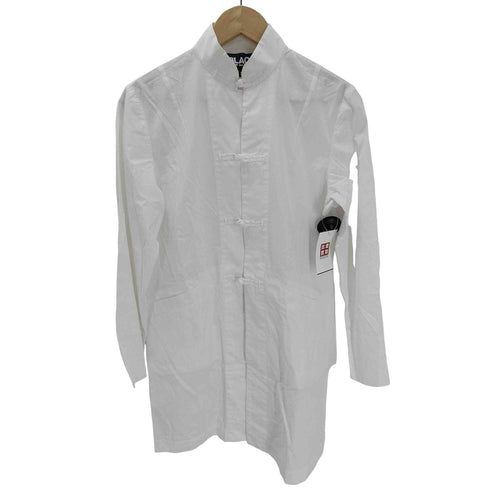 ブラックコムデギャルソン BLACK COMME des GARCONS AD2014 15SS L/S Chinese Kungfu shirt コットン チャイナ カンフー シャツ メンズ JPN:S