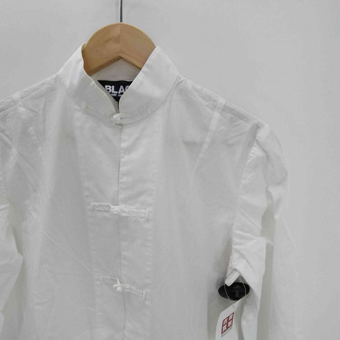 ブラックコムデギャルソン BLACK COMME des GARCONS AD2014 15SS L/S Chinese Kungfu shirt コットン チャイナ カンフー シャツ メンズ JPN:S