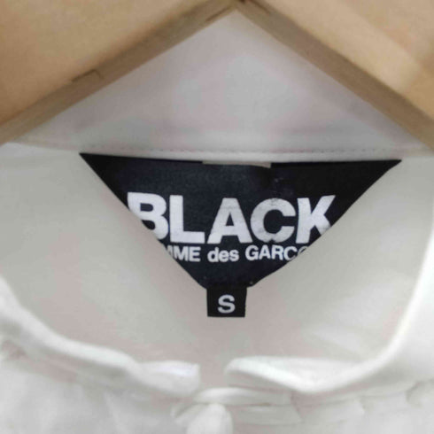 ブラックコムデギャルソン BLACK COMME des GARCONS AD2014 15SS L/S Chinese Kungfu shirt コットン チャイナ カンフー シャツ メンズ JPN:S