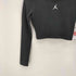 ジョーダンブランド JORDAN BRAND FLIGHT LS TOP ジャンプマン刺繍ロゴ クロップド丈 長袖Tシャツ レディース JPN:XS