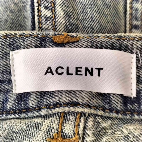 アクレント ACLENT WストレートデニムパンツII レディース JPN:S