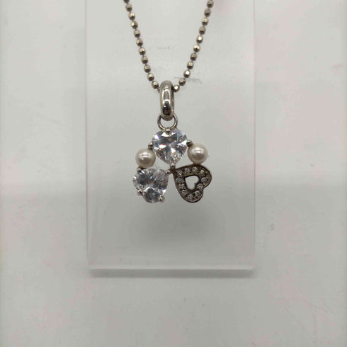 フォリフォリ Folli Follie SV925 クローバーネックレス レディース