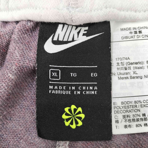ナイキ NIKE スウッシュプリント ワイド ストレートスウェットパンツ レディース JPN:XL