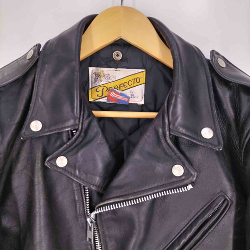 パーフェクトバイショット Perfecto by Schott 80S~90S アメリカ製 618 ダブルライダースジャケット メンズ US:38