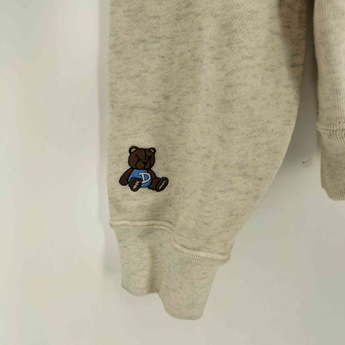ダブルスタンダードクロージング DOUBLE STANDARD CLOTHING 25AW REVERSE WEAVE HALF ZIP SWEAT SHIRT ハーフジップスウェットシャツ レディース FREE
