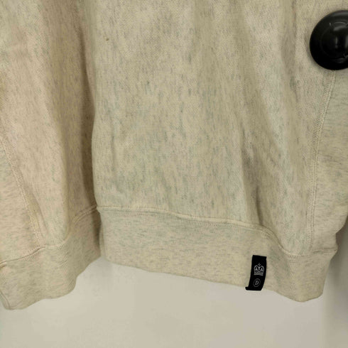 ダブルスタンダードクロージング DOUBLE STANDARD CLOTHING 25AW REVERSE WEAVE HALF ZIP SWEAT SHIRT ハーフジップスウェットシャツ レディース FREE