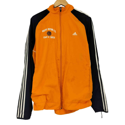 アディダス adidas 3ライン バイカラー シェルジャケット メンズ import:L