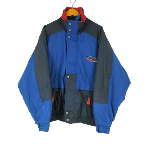 フィラ FILA 90S 中綿ナイロンジャケット メンズ import:XL