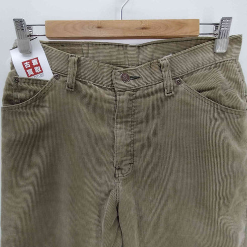 ディッキーズ Dickies 80-90S TALON ジップ コーデュロイ コーズ パンツ メンズ 30×32