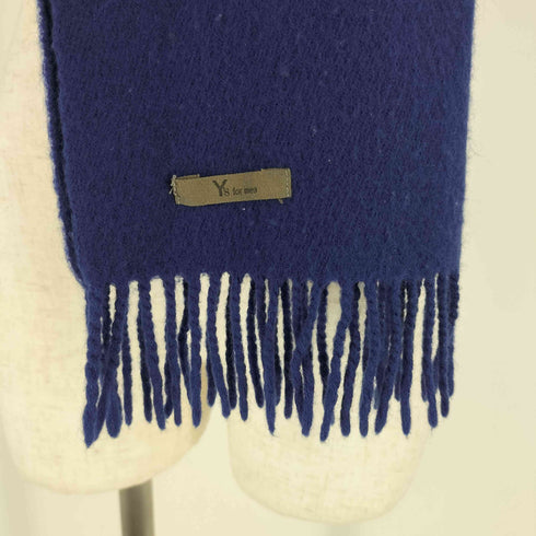 ワイズフォーメン Ys for men 80S ウールフリンジマフラー メンズ