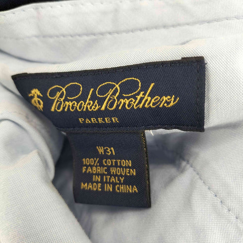 ブルックスブラザーズ BROOKS BROTHERS PARKER ノータック マルチストライプ トラウザー スラックス パンツ メンズ W31