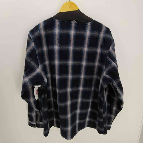 ビッグマイク BIG MIKE SANFORIZED Heavy Flannel Cardigan ヘビー フランネル オンブレチェック カーディガン メンズ import:L