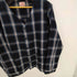 ビッグマイク BIG MIKE SANFORIZED Heavy Flannel Cardigan ヘビー フランネル オンブレチェック カーディガン メンズ import:L