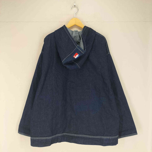 GURO FUNK USA製 フロント刺繍デニムフードジャケット メンズ ONE SIZE