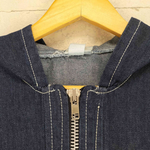 GURO FUNK USA製 フロント刺繍デニムフードジャケット メンズ ONE SIZE