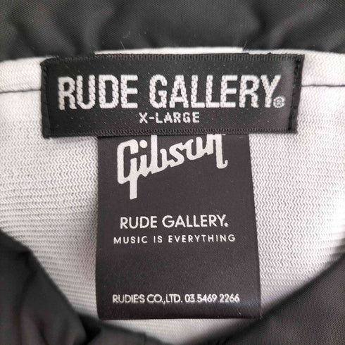 ルードギャラリー RUDE GALLERY × Gibson コーチジャケット メンズ import:XL