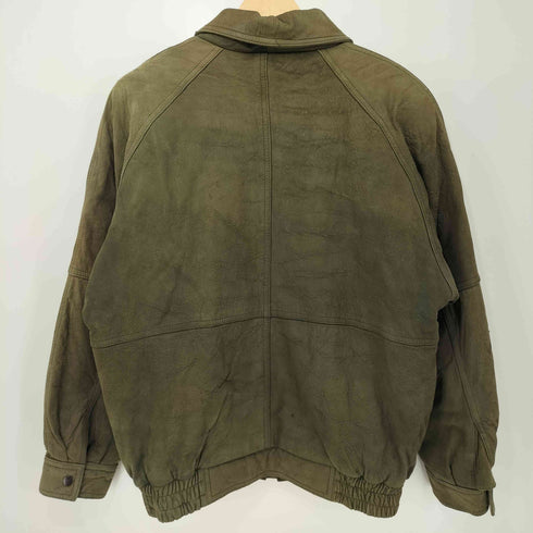 STRATH CONAR 羊革 ラムレザー A-2 フライトジャケット メンズ import:L