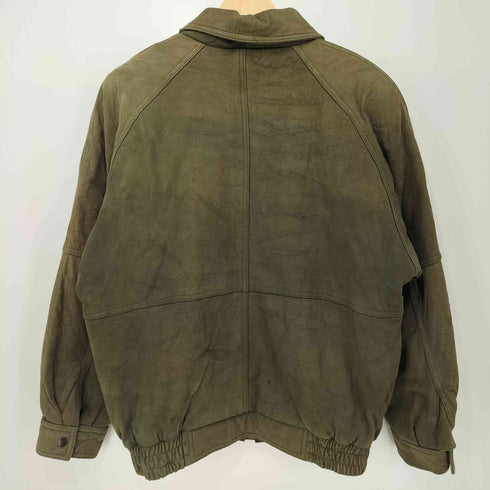 STRATH CONAR 羊革 ラムレザー A-2 フライトジャケット メンズ import:L