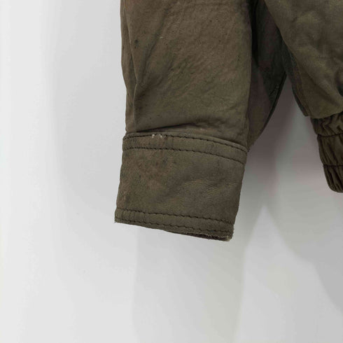 STRATH CONAR 羊革 ラムレザー A-2 フライトジャケット メンズ import:L