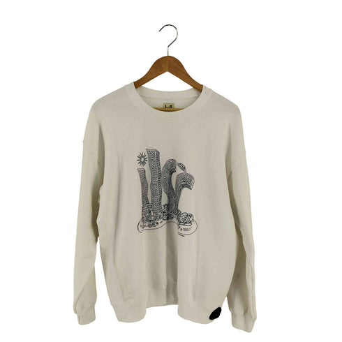 High Scream Center COLORING LABYRINTH SW カラーリングラビリンスス スウェット domestic メンズ JPN:L