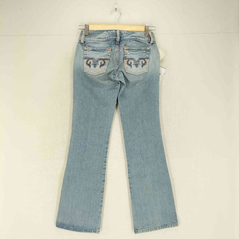 ディーゼル DIESEL バックポケット刺繍フレアデニムパンツ Y2K レディース 24