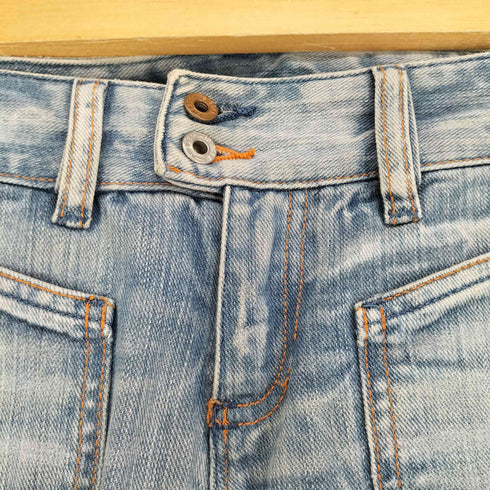 ディーゼル DIESEL バックポケット刺繍フレアデニムパンツ Y2K レディース 24