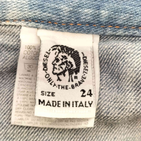 ディーゼル DIESEL バックポケット刺繍フレアデニムパンツ Y2K レディース 24