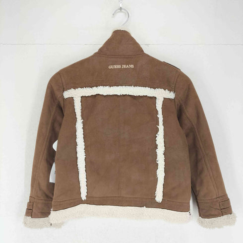 ゲスジーンズ GUESS JEANS フェイクムートンジャケット レディース S