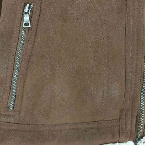 ゲスジーンズ GUESS JEANS フェイクムートンジャケット レディース S