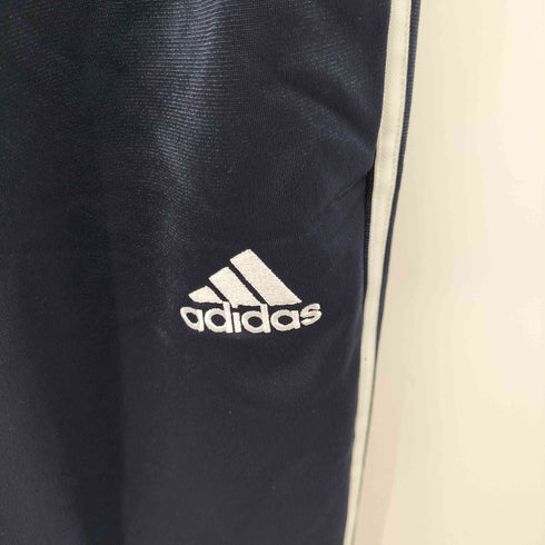 アディダス adidas 刺繍ロゴ スリーストライプス トラックパンツ メンズ JPN:L