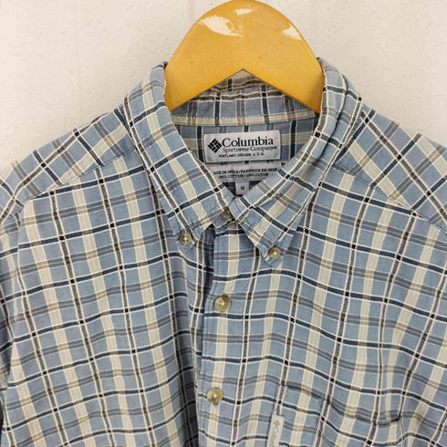 コロンビア Columbia S/S ボタンダウンシャツ メンズ JPN:M