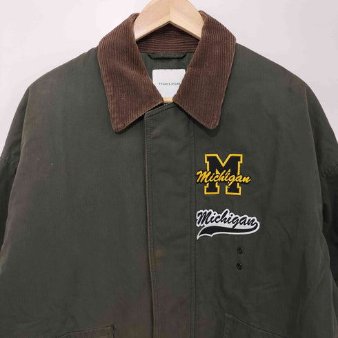 フリークスストア FREAKS STORE 襟コーデュロイブルゾン ワッペンカスタム メンズ JPN:L