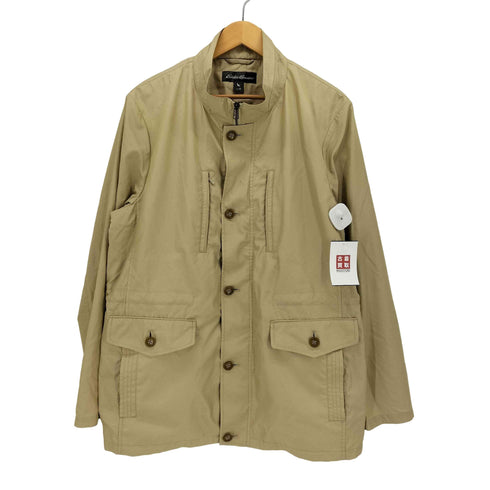 エディーバウアー Eddie Bauer 裏地メッシュ マルチポケット 比翼 スタンドカラー ジャケット メンズ import:M