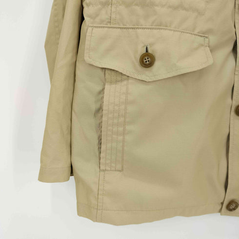 エディーバウアー Eddie Bauer 裏地メッシュ マルチポケット 比翼 スタンドカラー ジャケット メンズ import:M