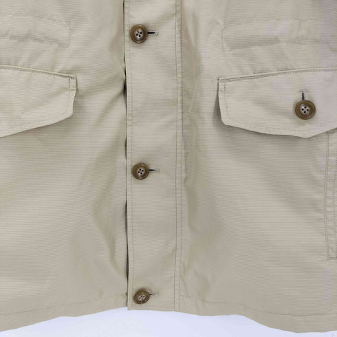 エディーバウアー Eddie Bauer 裏地メッシュ マルチポケット 比翼 スタンドカラー ジャケット メンズ import:M