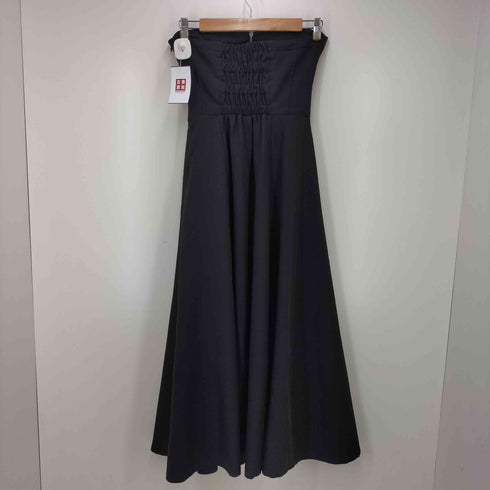 LVEU レースアップビスチェワンピース レディース