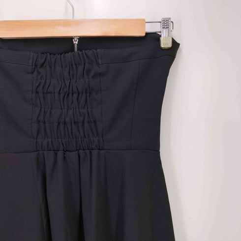 LVEU レースアップビスチェワンピース レディース