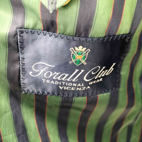 FoRALL CLUB モヘア混 金釦 紺ブレ メンズ 92AB4