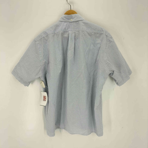 ラルフローレン RALPH LAUREN CLASSIC FIT ポニー刺繍 半袖チェックシャツ メンズ import:M