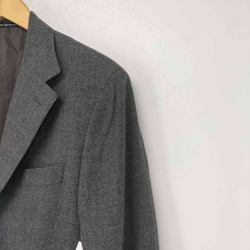 ユナイテッドアローズグリーンレーベルリラクシング UNITED ARROWS green label relaxing REDA ACTIVE フラノ 無地 3B HXD 2P ジャケット メンズ JPN:48